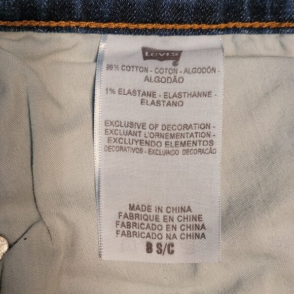 Levi's Jeans 8 S Bootcut 515 Mid Rise Button Flap Pockets Rivets Stretch Western - Picture 5 of 10